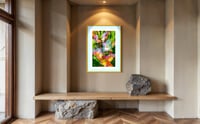Image 3 of RARE RAINBOW GLADS (36X24)
