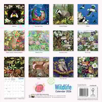 Image 4 of Bex Parkin: Wildlife Wall Calendar 2026