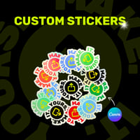 Image 1 of Custom Fingerboard Stickers