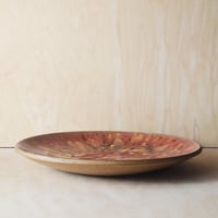 Image 1 of mottled shallow bowl