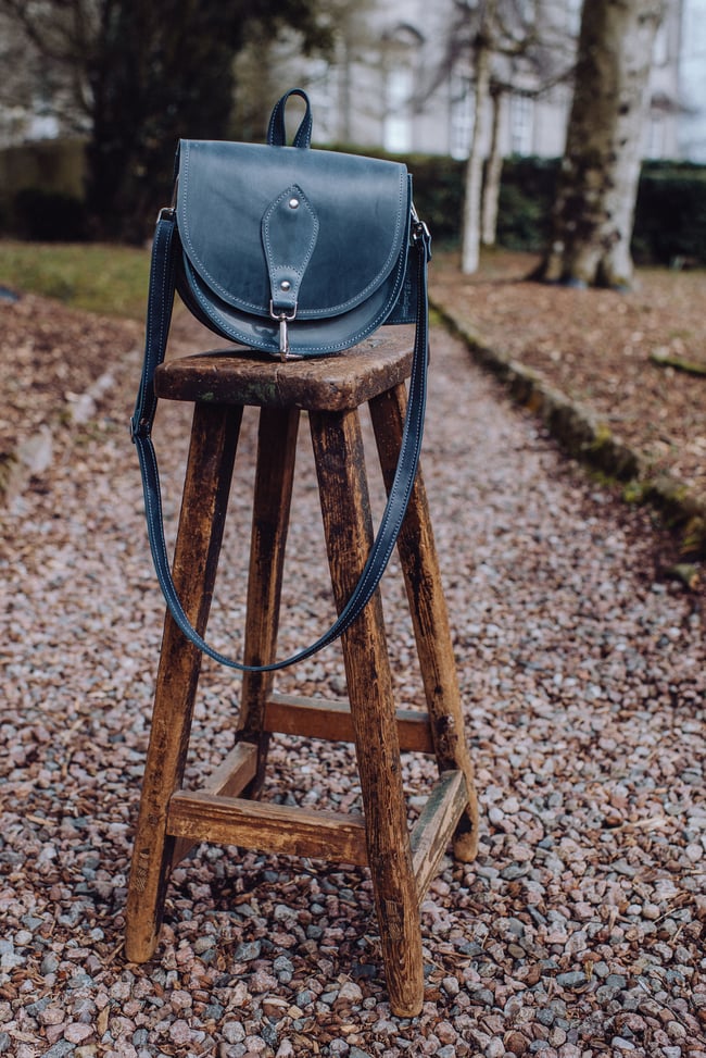 Denim Blue: Saddle Bag 