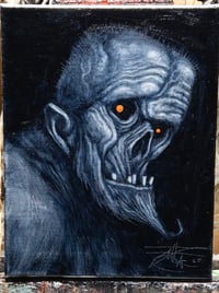 "The Cave Dweller" 11x14" Oil Sketch