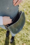 Denim Blue: Saddle Bag 