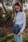 Denim Blue: Saddle Bag 