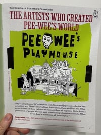 Image 5 of Dummy #1 THE ART OF PEE-WEE'S PLAYHOUSE - SHIPS JUNE 16, 2025