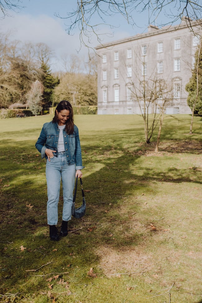Denim Blue: Chest Bag