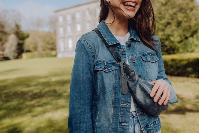 Denim Blue: Chest Bag
