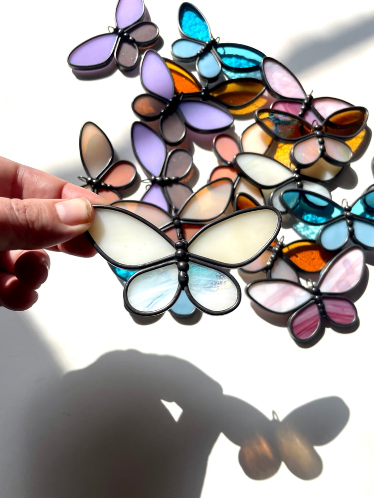 Image of Butterfly White