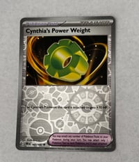 Image 2 of Cynthia's Power Weight - SV10: Destined Rivals - Near Mint x4