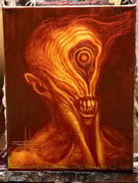 "Psychlops Watcher" 11x14" Oil Sketch