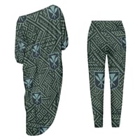 Image 3 of Women's Polynesian Tribal with Hawaii Sovereign Logo