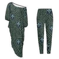Image 4 of Women's Polynesian Tribal with Hawaii Sovereign Logo