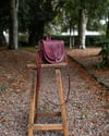 Burgundy: Saddle Bag 