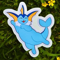 Chubby Vaporeon Sticker