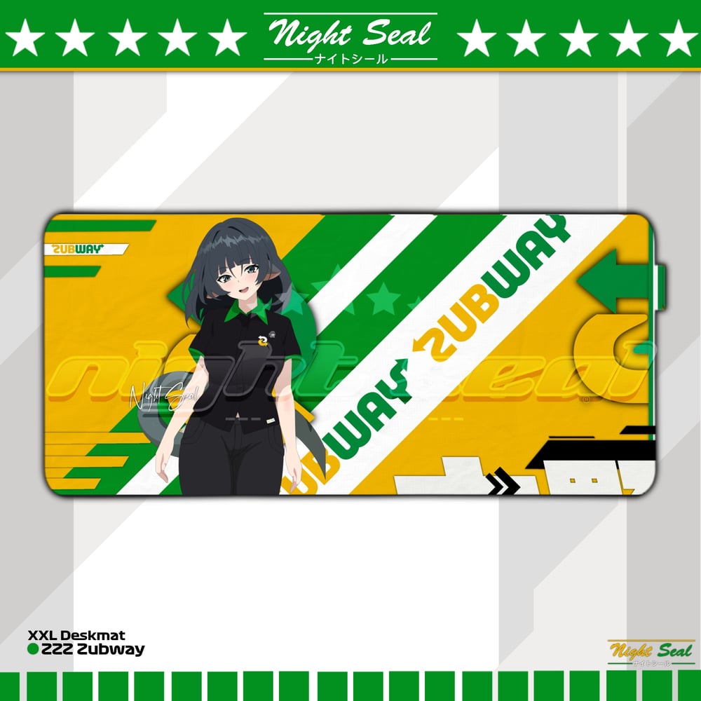 Image of ZUBWAY DESKMATS