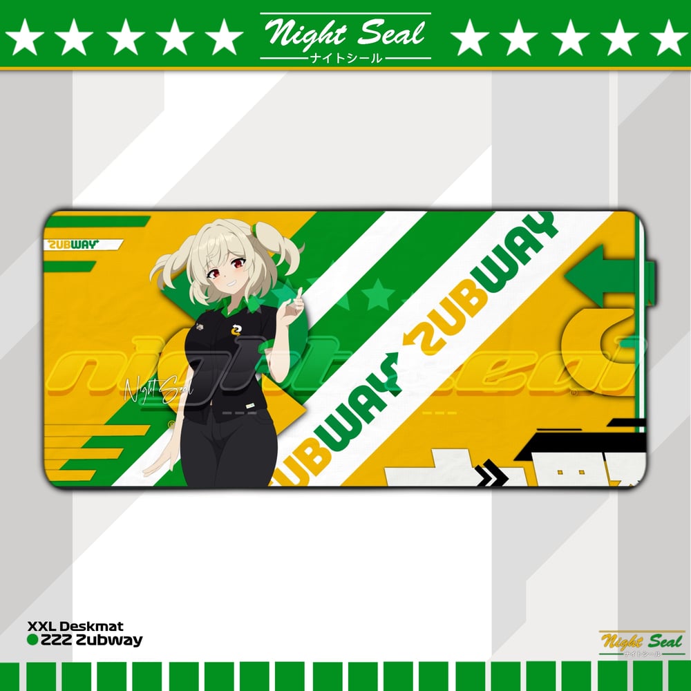 Image of ZUBWAY DESKMATS