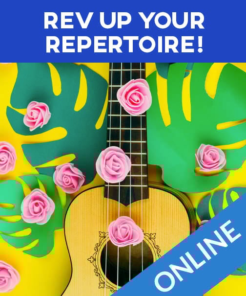 Image of Ukulele: Rev Up Your Repertoire! for Adults & Young Adults (4 Week Class, ONLINE)