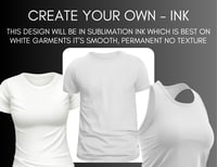T-Shirt/Sublimation Ink (White)