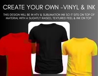 T-Shirts with HTV & Sublimation