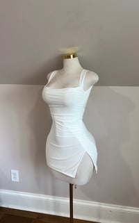 Image 2 of Kylie mini dress (White)