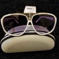 Image 2 of LV Sunglasses White