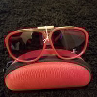 Image 2 of LV Sunglasses Red 2023