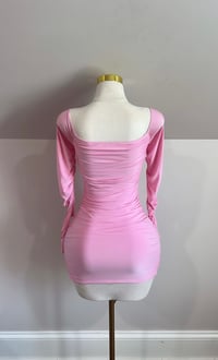 Image 4 of Rosalie ruched mini dress