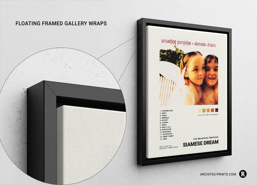 The Smashing Pumpkins - Siamese Dream Music Album Cover Poster