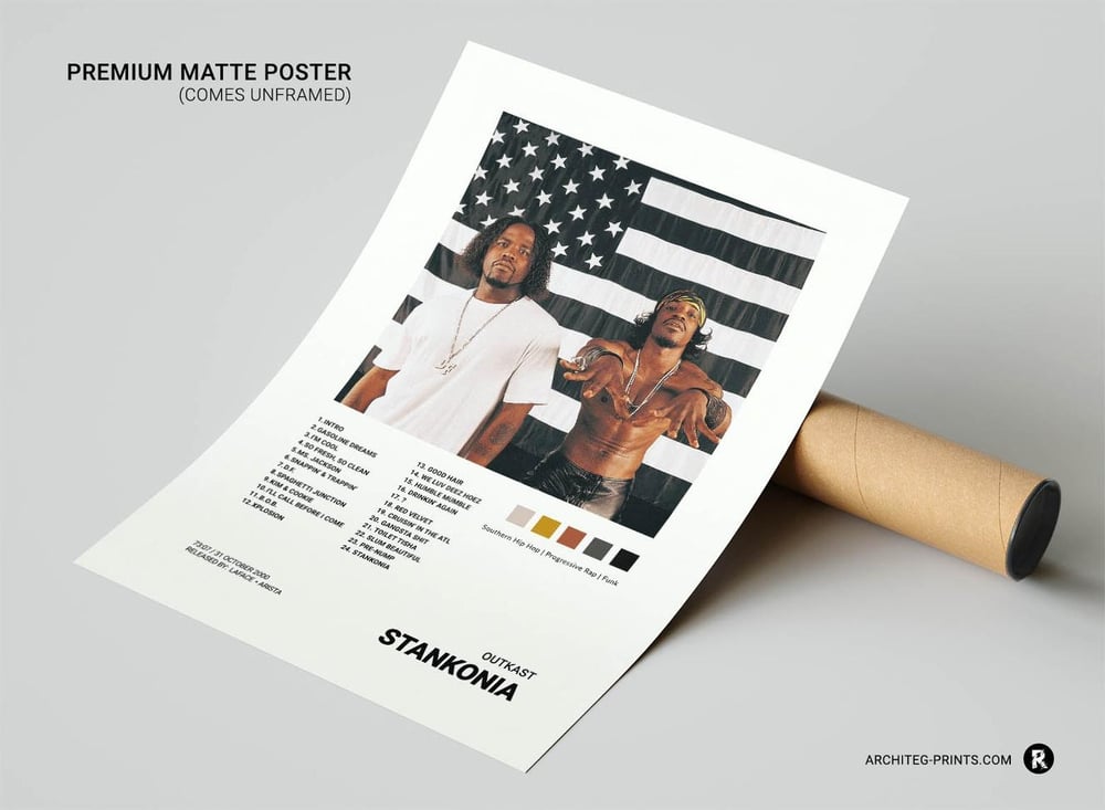 Outkast - Stankonia Music Album Cover Poster