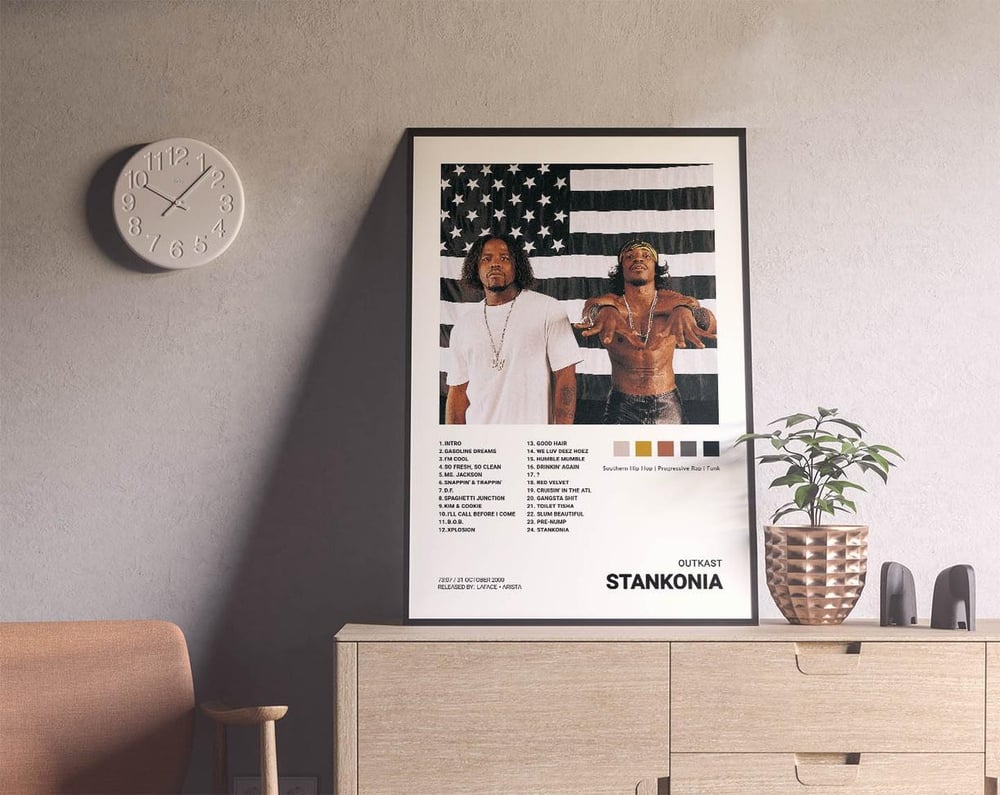 Outkast - Stankonia Music Album Cover Poster