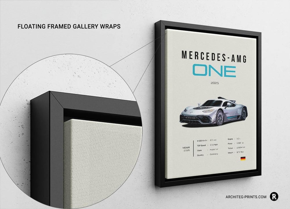 2025 Mercedes AMG One - Sport Car Poster