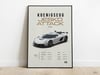 2025 Koenigsegg Jesko Attack - Sport Car Poster
