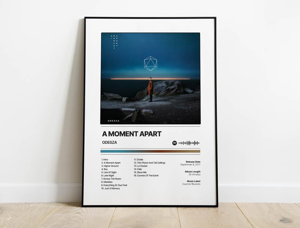 Odesza - A Moment Apart Music Album Cover Poster