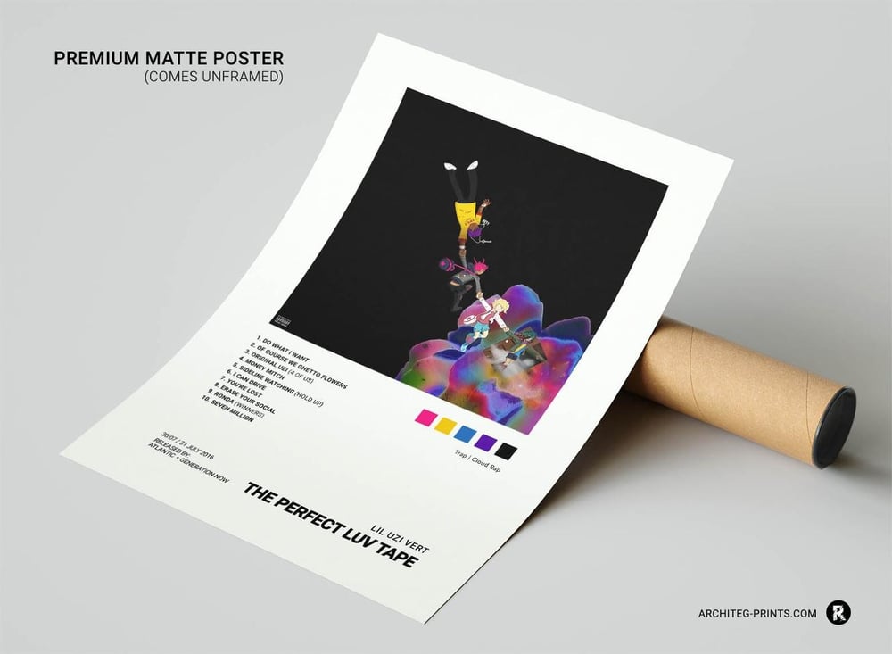 Lil Uzi Vert - The Perfect LUV Tape Music Album Cover Poster