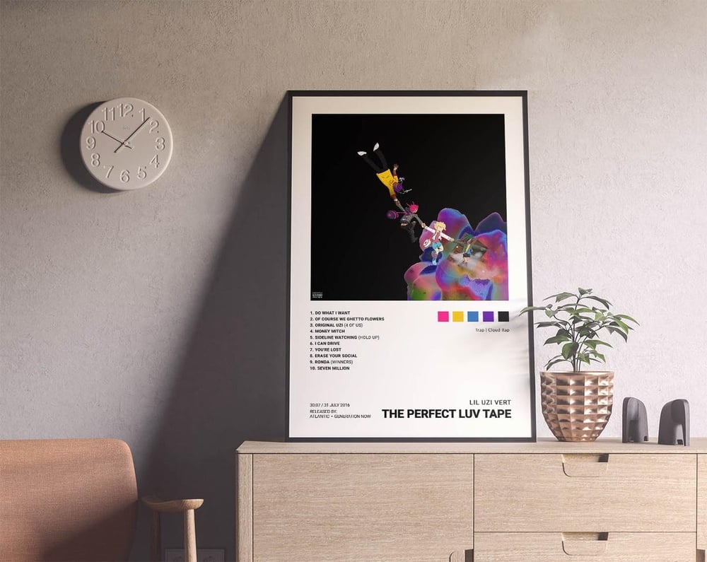 Lil Uzi Vert - The Perfect LUV Tape Music Album Cover Poster