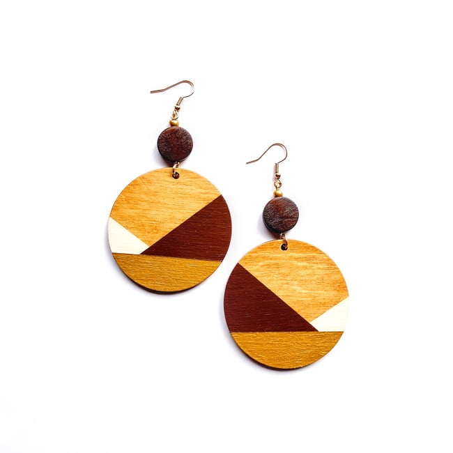 Abstract  Caly Dangle Earrings