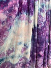 Image 11 of ♻️ UPCYCLED 2X Torrid Boho Tunic/ Mini Dress in Purple Haze Ice Dye