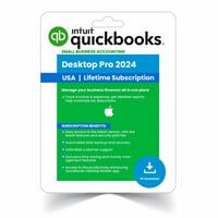 QuickBooks Desktop Pro 2024 Mac Lifetime Software