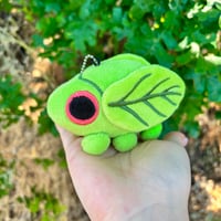 Image 1 of Green Planthopper Plush Keychain *PREORDER*