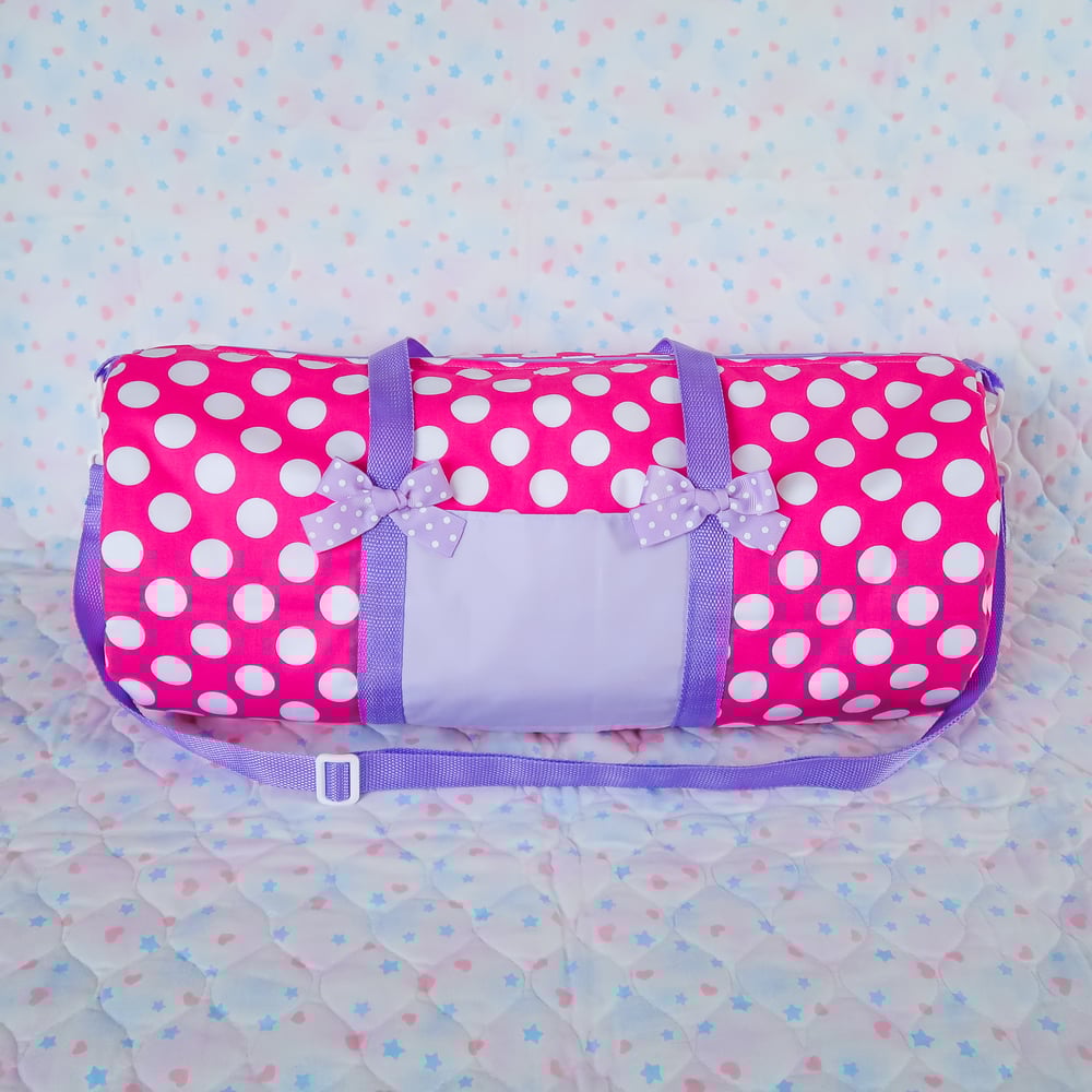 Large Round Duffle Bag: 02