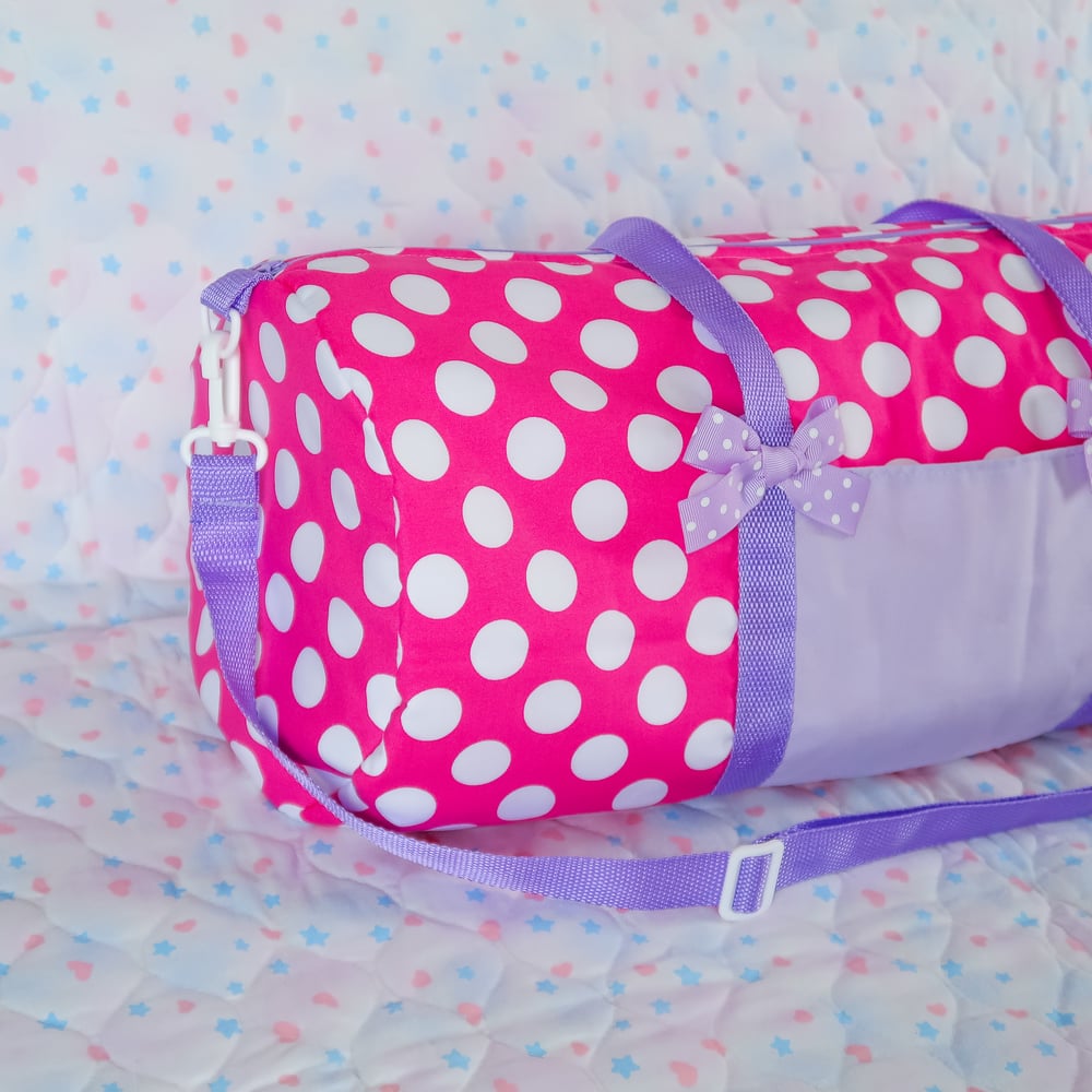 Large Round Duffle Bag: 02