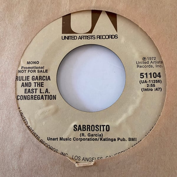 Image of Rulie Garcia & The East L.A. Congregation "Sabrosito"