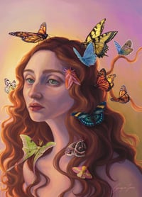 Image 1 of Winged Creature Postcard