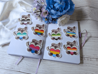 Image 3 of Pride Doggie Stickers