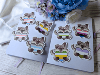 Image 2 of Pride Doggie Stickers