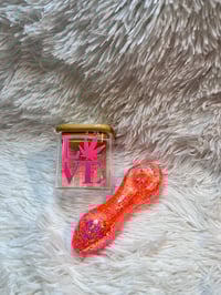 Image 13 of 2 Piece Glitter Pipe And Jar Set