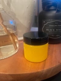 Turmeric & Lemon Glow Lip Scrub w/Double Sided Silicone Exfoliating Lip Brush 