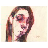 Image 1 of Abeyance - Pencil and Pastel on Paper 