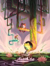 Image 1 of Frogs on Pipes
