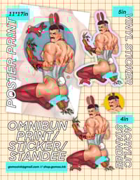 Image 1 of [PREORDER] Omnibun Print/Sticker/Standee